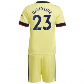 Jalkapallo Pelipaidat Arsenal David Luiz 23 Lasten Vieraspaita 2021-2022 Lyhythihainen